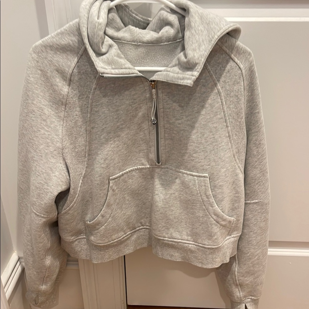 Cozy Gray Hoodie with Front Pocket